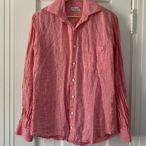 Peter Millar Men’s Crown Cool Linen Shirt